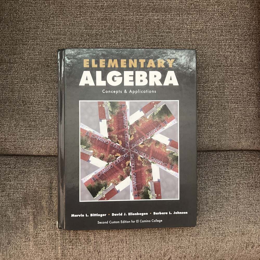 Elementary Algebra: Concepts and Applications by Marvin L. Bittinger